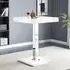 Topaz Square Bar Table - White, MDF
