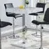 Topaz Vida Square Bar Table - Marble Effect