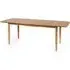 Topeka Extendable Dining Table - Brown