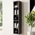 Torino 7 Shelf Bookcase - Grey, Oak