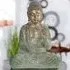 Torino Buddha Bodhi Sculpture - Green, Magnesia