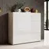 Torino High Gloss 3-Door Sideboard - White