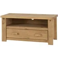 Torsal TV Stand with Drawer - Oak