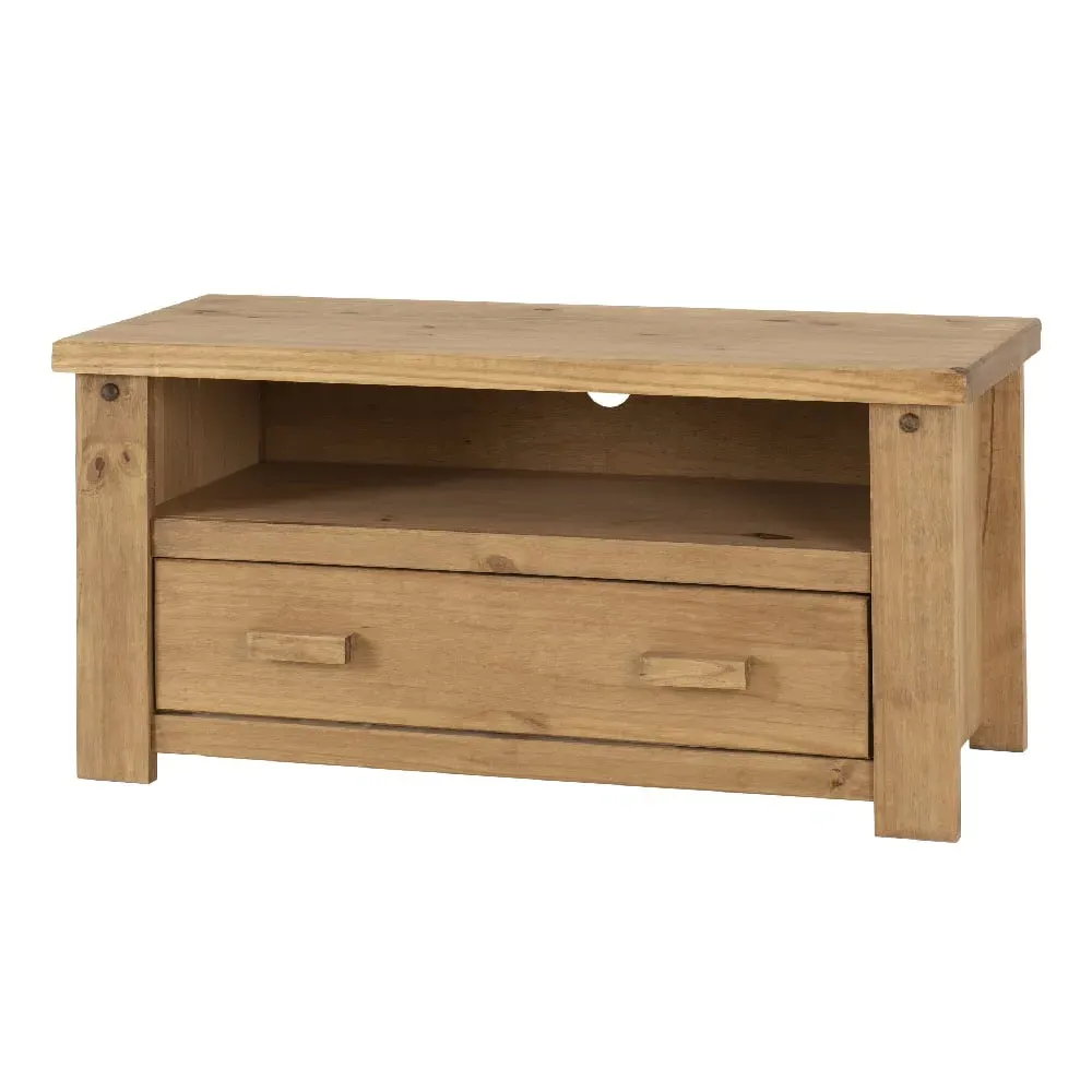 Torsal TV Stand with Drawer - Oak