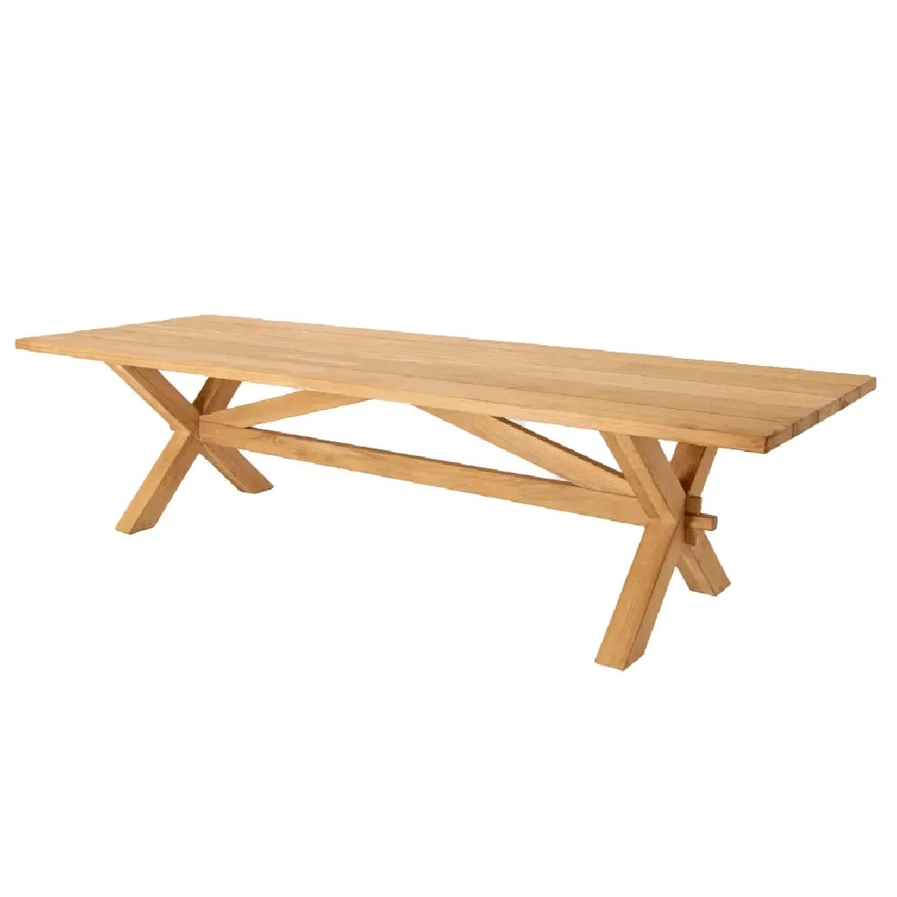 Towson Large Garden Dining Table - Oak