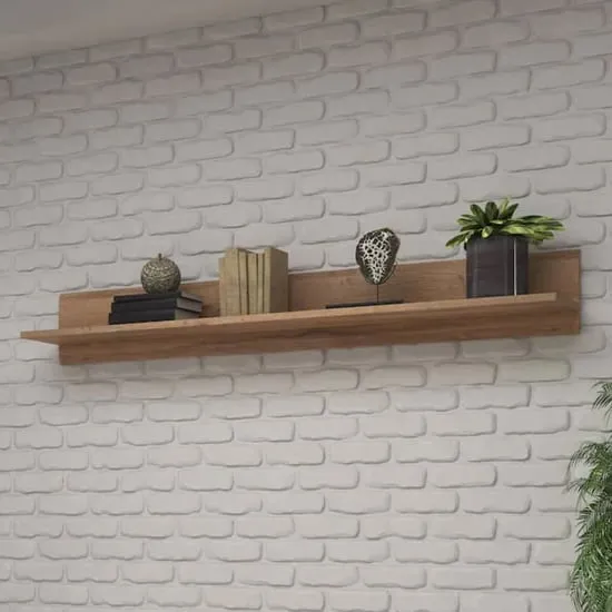 Trail 160cm Wall Shelf - Grandson Oak