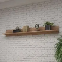 Trail 180cm Wall Shelf - Grandson Oak