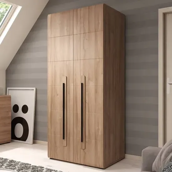 Trail 2 Door Wardrobe - Grandson Oak
