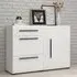 Trail Sideboard with 1 Door 3 Drawers - White