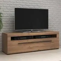 Trail Wide TV Stand with Drawer - Grandson Oak