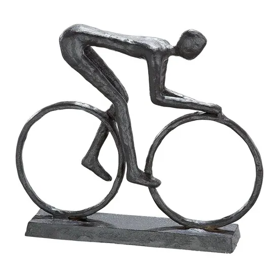 Trauma Iron Design Sculpture - Antique Brown, Iron product