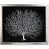 Tree Of Life Picture Glass Wall Art - Black, Wood