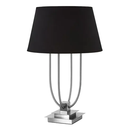 Trento Table Lamp - Black, Metal