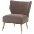 Trento Upholstered Wingback Accent Chair - Grey, Chenille