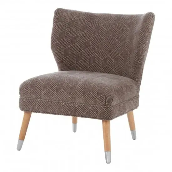 Trento Upholstered Wingback Accent Chair - Grey, Chenille image