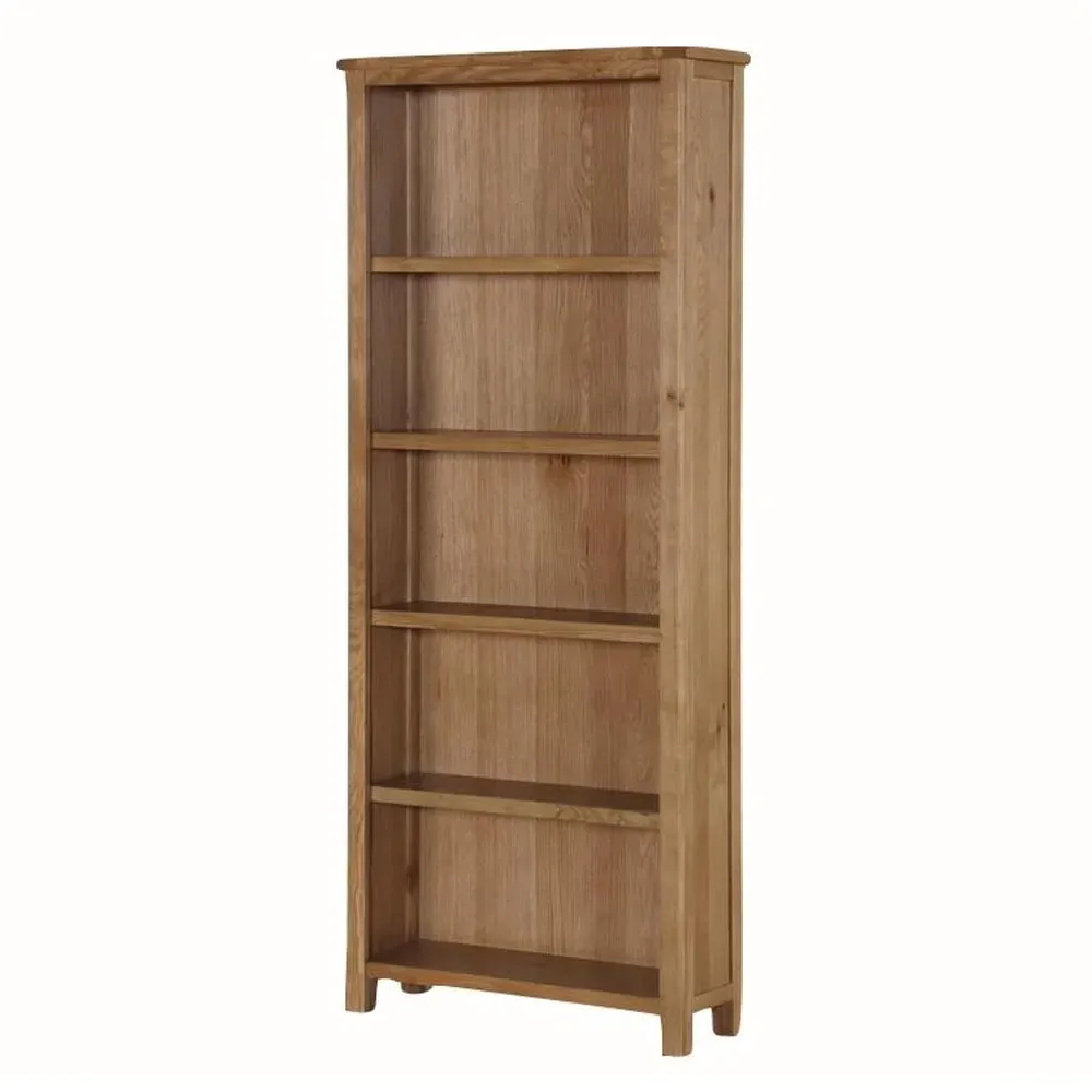 Trevino Bookcase with 5 Shelves - Oak