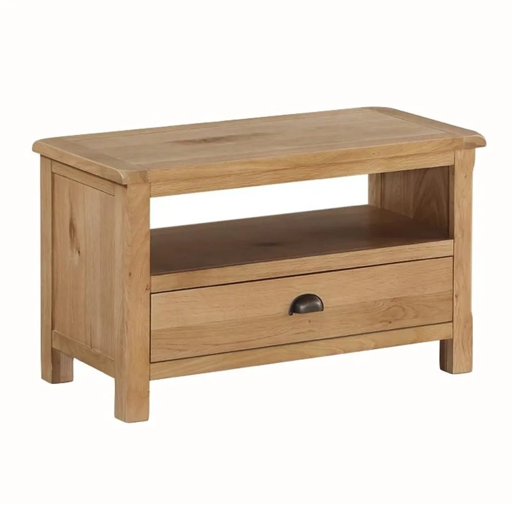 Trevino TV Stand with 1 Drawer - Oak