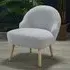Trevor Boucle Accent Chair - Grey