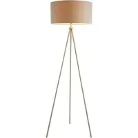 Tri Tripod Floor Lamp - Grey, Nickel