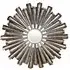 Tribes Round Wall Mirror - Antique Silver
