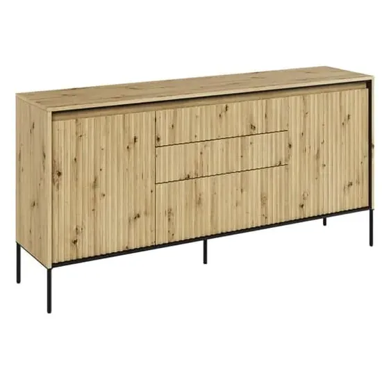 Trier 2-Door 3-Drawer Sideboard - Artisan Oak