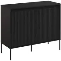 Trier 2-Door Sideboard - Matt Black