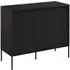 Trier 2-Door Sideboard - Matt Black