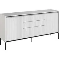 Trier 3-Drawer Sideboard - Matt White