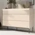 Trier Chest of 3 Drawers with LED - Beige