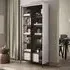 Trier Display Cabinet with LED - Matt White