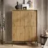 Trier Highboard with 4 Doors - Artisan Oak