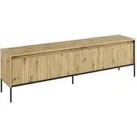 Trier Large TV Stand with 4 Doors - Artisan Oak