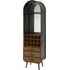 Trigona Bar Cabinet with Wine Storage - Natural, Fir Wood