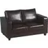 Trinkal 2-Seater Sofa - Brown, Faux Leather