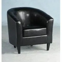 Trinkal Tub Chair - Black