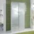 Trio Wardrobe with Mirror - White, High Gloss