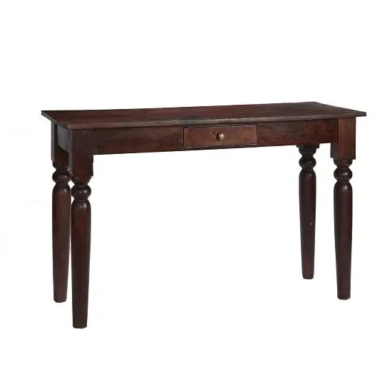 Tristo Console Table with 1 Drawer - Dark Mango image