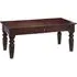 Tristo Rectangular Coffee Table with Drawer - Dark Mango