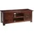 Tristo TV Stand with 4 Drawers - Dark Mango