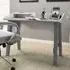 Trouton Laptop Desk with Cable Management - Grey, Faux Marble