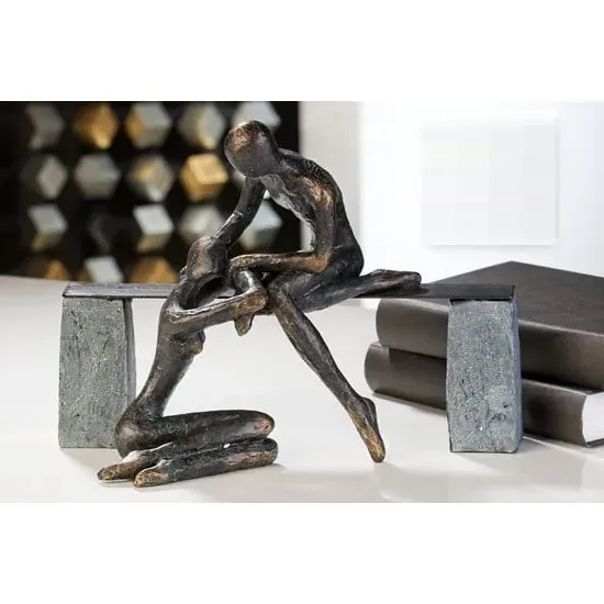 Trust Sculpture - Bronze, Poly
