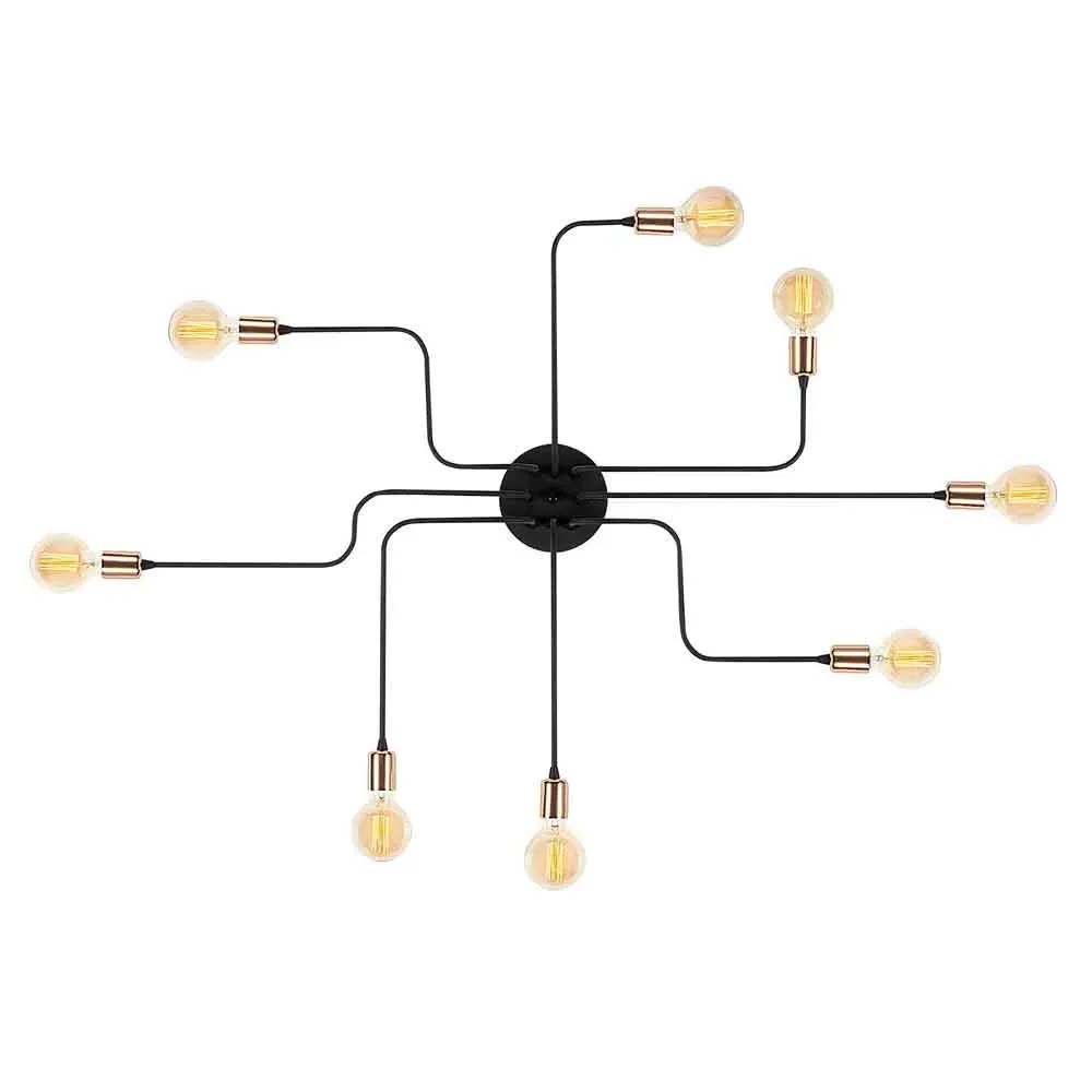 Truva Round Wall Light - Black, Bronze, Iron product