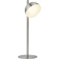 Tully LED Table Lamp - Satin Silver