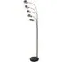 Tupelo Floor Lamp with Adjustable Arms - Brown, Marble