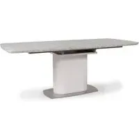 Tupelo Large Extendable Dining Table - White, Wood