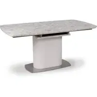 Tupelo Small Extendable Dining Table - White, Wood