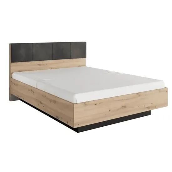 Turin King Size Ottoman Bed with Storage - Artisan Oak