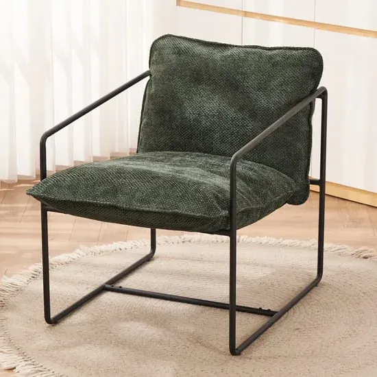 Turin Occasional Chair - Green, Fabric image