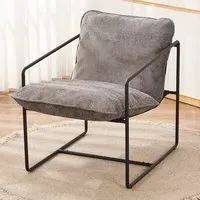 Turin Occasional Chair - Grey, Fabric