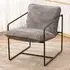 Turin Occasional Chair - Grey, Fabric